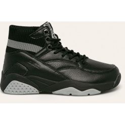 Big Star - Buty. Czarne buty sportowe damskie BIG STAR, bez wzorów, ze skóry, sportowe. W wyprzedaży za 159,90 zł.
