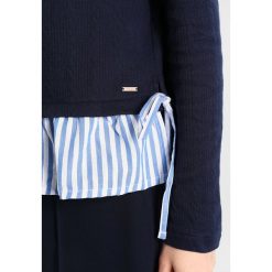 Bluzki asymetryczne: TOM TAILOR DENIM Bluzka z długim rękawem real navy blue