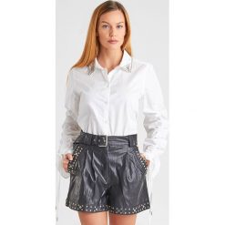 KOSZULA MY TWIN twinset. Koszule damskie Twinset, s, bez wzorów, eleganckie, bez kołnierzyka, bez rękawów. Za 699,00 zł.
