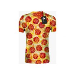 Pizza men's t-shirt. Szare t-shirty męskie Mars from venus, s, bez wzorów, bez kołnierzyka. Za 90,99 zł.