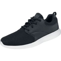 Urban Classics Light Runner Buty sportowe czarny/biały. Czarne buty sportowe męskie marki Urban Classics, z aplikacjami, z materiału. Za 121,90 zł.