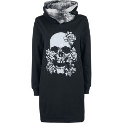 Black Premium by EMP Keep Me Warm Sukienka czarny. Czarne sukienki damskie marki Black Premium by EMP, m, z nadrukiem, z kapturem, bez rękawów, długie. Za 164,90 zł.
