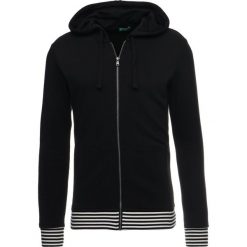 Bluzy męskie: Benetton Bluza rozpinana black
