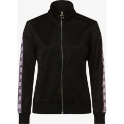 Armani Exchange - Damska bluza rozpinana, czarny. Czarne bluzy damskie Armani Exchange, m, bez wzorów, z włókna, bez rękawów, bez kaptura. Za 449,95 zł.