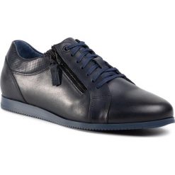 Sneakersy NIK - 03-0869-41-5-09-03 Granatowy. Niebieskie sneakersy męskie Nik, na co dzień, bez wzorów, ze skóry, klasyczne, bez zapięcia. Za 289,00 zł.