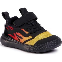 Sneakersy VANS - Ultrarange Rapidw VN0A3WLMROF1 (Flame) Black. Czarne trampki chłopięce Vans, bez wzorów, z tworzywa sztucznego, na rzepy. W wyprzedaży za 179,00 zł.