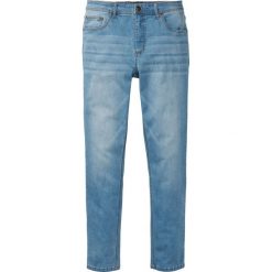 Dżinsy "Premium-stretch" T-400 Slim Fit Straight bonprix jasnoniebieski. Jeansy męskie bonprix. Za 79,99 zł.