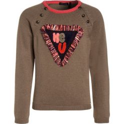 IKKS CITY COULEUR BLOCK Sweter taupe. Brązowe swetry dziewczęce IKKS, z bawełny. W wyprzedaży za 187,85 zł.