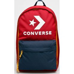 Converse - Plecak. Czerwone plecaki męskie marki Converse, z poliesteru. W wyprzedaży za 99,90 zł.