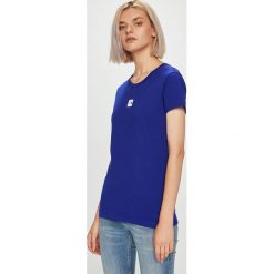 The North Face - Top. Fioletowe topy damskie marki The North Face, s, z bawełny, z okrągłym kołnierzem. W wyprzedaży za 89,90 zł.