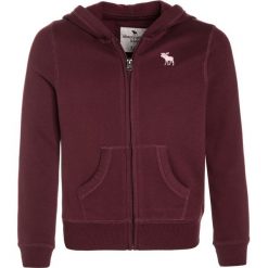Abercrombie & Fitch ICON FULLZIP Bluza rozpinana burgundy. Czerwone bluzy dziewczęce marki Abercrombie & Fitch, z bawełny. W wyprzedaży za 127,20 zł.