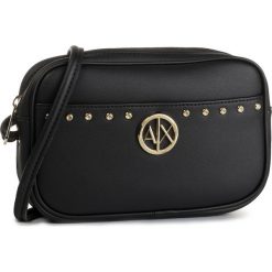 Torebka ARMANI EXCHANGE - 942559 9A116 00020 Nero. Czarne listonoszki damskie Armani Exchange, na co dzień, bez wzorów, ze skóry ekologicznej, eleganckie, bez dodatków. Za 339,00 zł.