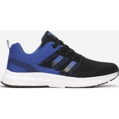 Czarno-Niebieskie Buty Sportowe Salosesis. Czarne buty sportowe męskie Born2be, bez zapięcia. Za 109,99 zł.