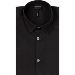 Koszula Emporio Armani 3H1C10 1N6RZ 0999. Czarne koszule męskie Emporio Armani, m, bez wzorów, z elastanu, casualowe, bez kołnierzyka, bez rękawów. W wyprzedaży za 399,00 zł.