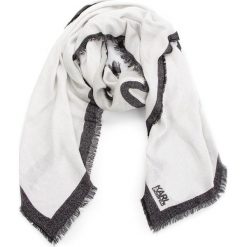 Chusta KARL LAGERFELD - 86KW3313 Metallic. Szare chusty damskie KARL LAGERFELD, z materiału. Za 429,00 zł.