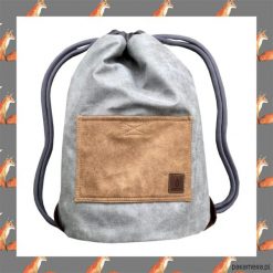 GREY FOXES dwustronny plecak SACK IT!. Szare plecaki męskie Pakamera, bez wzorów. Za 165,00 zł.