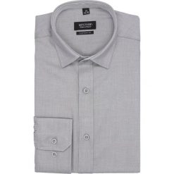 Koszula bexley 2631 długi rękaw custom fit szary. Szare koszule męskie Recman, m, bez wzorów, bez kołnierzyka, z długim rękawem. Za 149,00 zł.