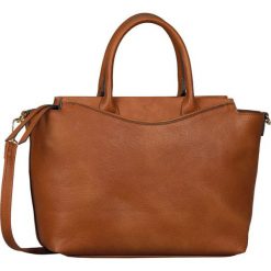 Tom Tailor torebka damska Avea Shopper brązowa. Pomarańczowe torby damskie na zakupy Tom Tailor, bez wzorów, eleganckie, bez dodatków. Za 309,00 zł.