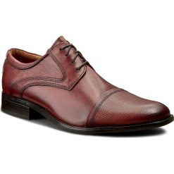 Derby męskie: Półbuty LASOCKI FOR MEN - MB-KRIS-031 Bordowy