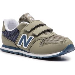 Sneakersy NEW BALANCE - YV500OG Zielony. Zielone trampki chłopięce New Balance, bez wzorów, ze skóry ekologicznej, na rzepy. Za 199,99 zł.