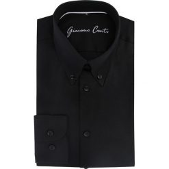 Koszula BIAGIO 16-06-15-K. Czarne koszule męskie marki Giacomo Conti, m, z bawełny, button down, z długim rękawem. Za 259,00 zł.