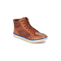 Buty Dziecko Geox J GARCIA B. B. Brązowe trampki chłopięce Geox. Za 244,30 zł.