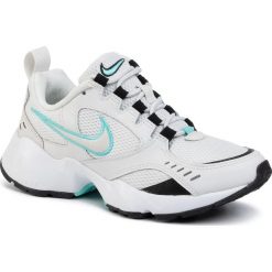 Buty NIKE - Air Heights CI0603 002 Platinum Tint/Platinum Tint. Białe półbuty damskie Nike, na co dzień, bez wzorów, ze skóry, bez obcasa, na płaskiej podeszwie, bez zapięcia. W wyprzedaży za 259,00 zł.