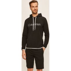 Calvin Klein Underwear - Bluza. Czarne bluzy męskie Calvin Klein Underwear, m, z nadrukiem, z elastanu, z kapturem, bez rękawów, z kapturem. Za 299,90 zł.