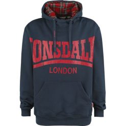Bejsbolówki męskie: Lonsdale London Whitechapel Bluza z kapturem granatowy