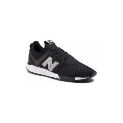 Buty New Balance 247. Czarne trampki męskie New Balance, bez wzorów, bez zapięcia. Za 281,70 zł.