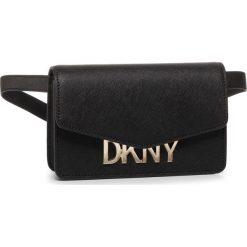 Saszetka nerka DKNY - Penelope Belt Bag R94I1F74 Blk/Gold BGD. Czarne nerki damskie DKNY, bez wzorów, ze skóry, młodzieżowe, bez dodatków. W wyprzedaży za 499,00 zł.