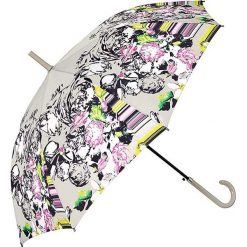 Parasole: Parasol „Flower” w kolorze szarym ze wzorem
