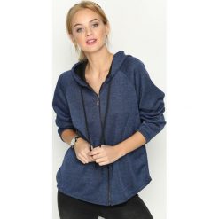 Bluzy damskie: Granatowa Bluza Stan