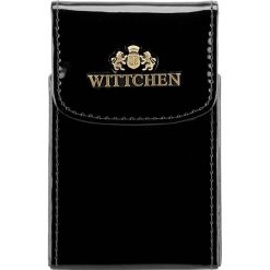 Etui na wizytówki. Czerwone etui damskie Wittchen, ze skóry. Za 199,90 zł.
