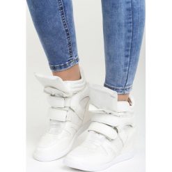 Sneakersy damskie: Białe Sneakersy Want You Tonight