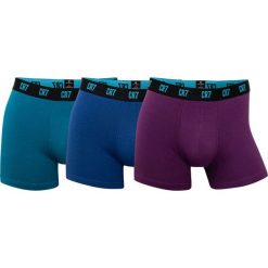 CR7 Cristiano Ronaldo - Bokserki (3-pack). Bokserki męskie CR7 Cristiano Ronaldo, bez wzorów, z elastanu. W wyprzedaży za 79,90 zł.