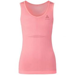 Odlo Koszulka damska Singlet v-neck Evolution Light Greentec różowa r. S. Czerwone bluzki sportowe damskie marki Odlo, s. Za 98,60 zł.