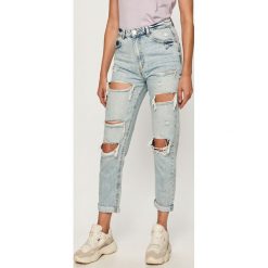 Tally Weijl - Jeansy. Niebieskie jeansy damskie TALLY WEIJL, z podwyższonym stanem. Za 119,90 zł.