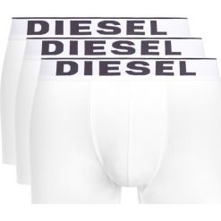 Diesel 3-pack Bokserki Biały. Białe bokserki męskie Diesel, bez wzorów, z elastanu. Za 180,95 zł.