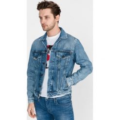 Pepe Jeans Pinner Kurtka Niebieski. Niebieskie płaszcze męskie Pepe Jeans, xxl, bez wzorów, z bawełny. Za 619,95 zł.