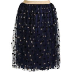 Spódniczki: Elvi STAR MESH PRINTED SKIRT Spódnica trapezowa navy