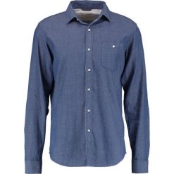 Koszule męskie na spinki: Knowledge Cotton Apparel LIGHT STRIPED LOOK Koszula washed blue denim
