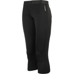 Legginsy sportowe damskie: legginsy damskie 3/4 REEBOK WORKOUT READY CAPRI / AJ3516