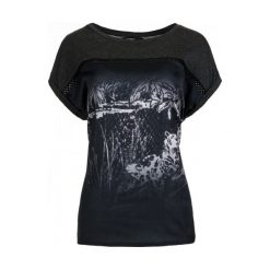 Desigual T-Shirt Damski Leopard Degrade S Szary. Szare t-shirty damskie marki Desigual, s. W wyprzedaży za 134,00 zł.