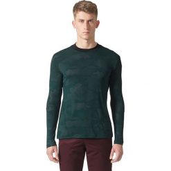 Adidas Koszulka męska ID Camo LS Tee zielona r. S (BQ0716). Zielone koszulki sportowe męskie Adidas, m. Za 141,94 zł.