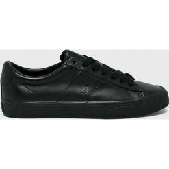 Polo Ralph Lauren - Buty. Czarne buty sportowe męskie marki Polo Ralph Lauren, ze skóry, na sznurówki. Za 429,90 zł.