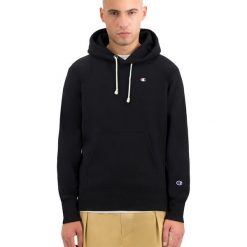 CHAMPION HOODED SWEATSHIRT > 215214-KK001. Bluzy męskie Champion, xl, z haftami, z bawełny, klasyczne, z kapturem, bez rękawów. Za 399,99 zł.