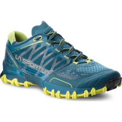 Buty LA SPORTIVA - Bushido 26K606702 Ocean/Sulphur. Niebieskie buty do biegania męskie La Sportiva, z materiału. W wyprzedaży za 539,00 zł.