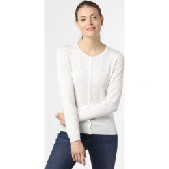 Marie Lund - Kardigan damski, beżowy. Brązowe swetry damskie Marie Lund, bez wzorów. Za 179,95 zł.