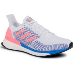 Buty adidas - Solar Boost St 19 W EE4322 Ftwwht/Ltflre/Globlu. Białe buty sportowe damskie Adidas, bez wzorów, z tworzywa sztucznego, sportowe, do biegania. Za 679,00 zł.